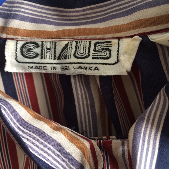 Vintage Striped Button Down - Picture 5 of 6